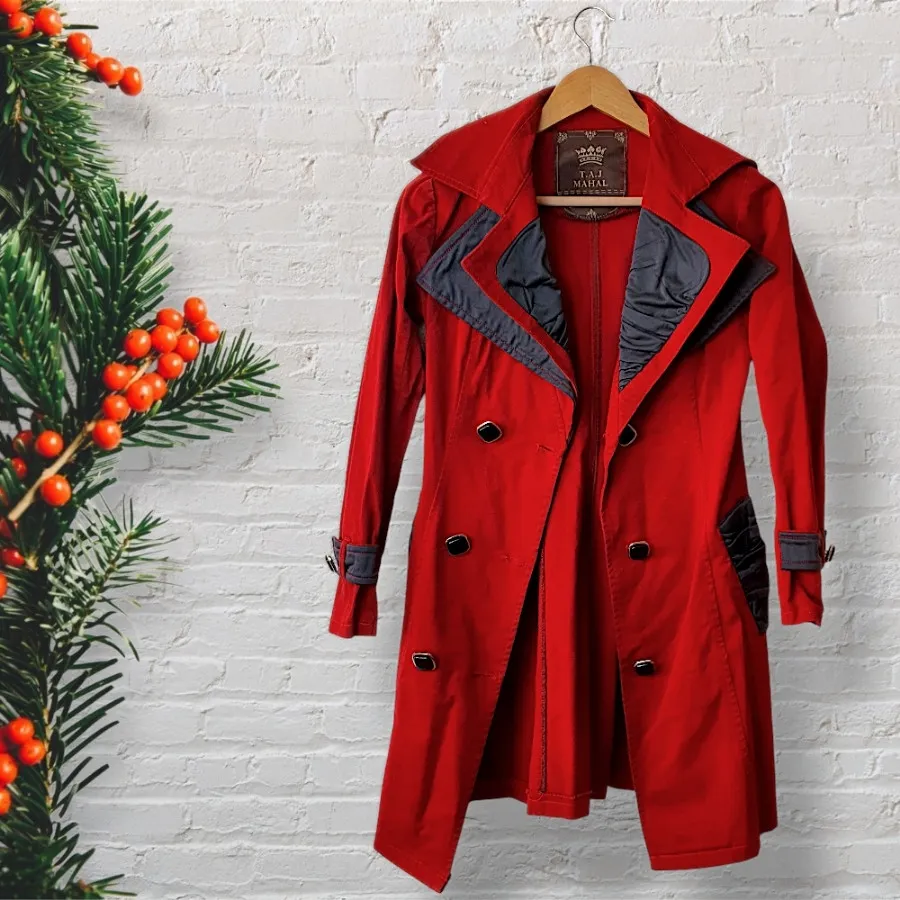 پالتو قرمز شیک