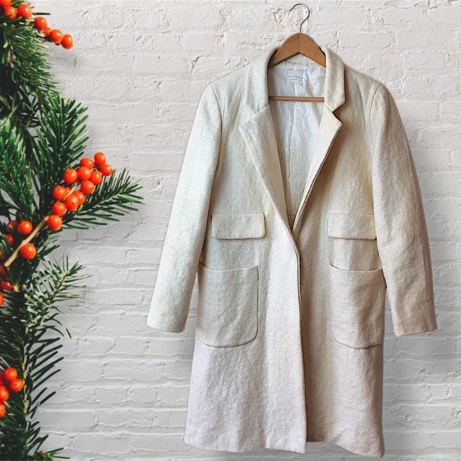 پالتو فوتر سفید وارداتی