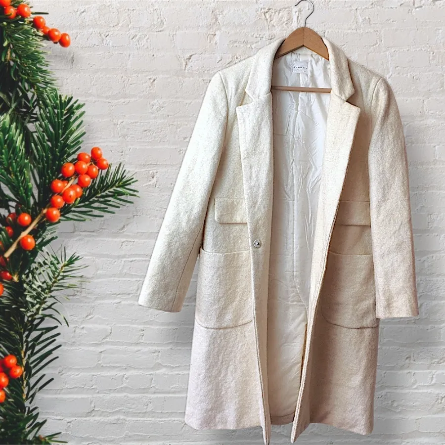 پالتو فوتر سفید وارداتی