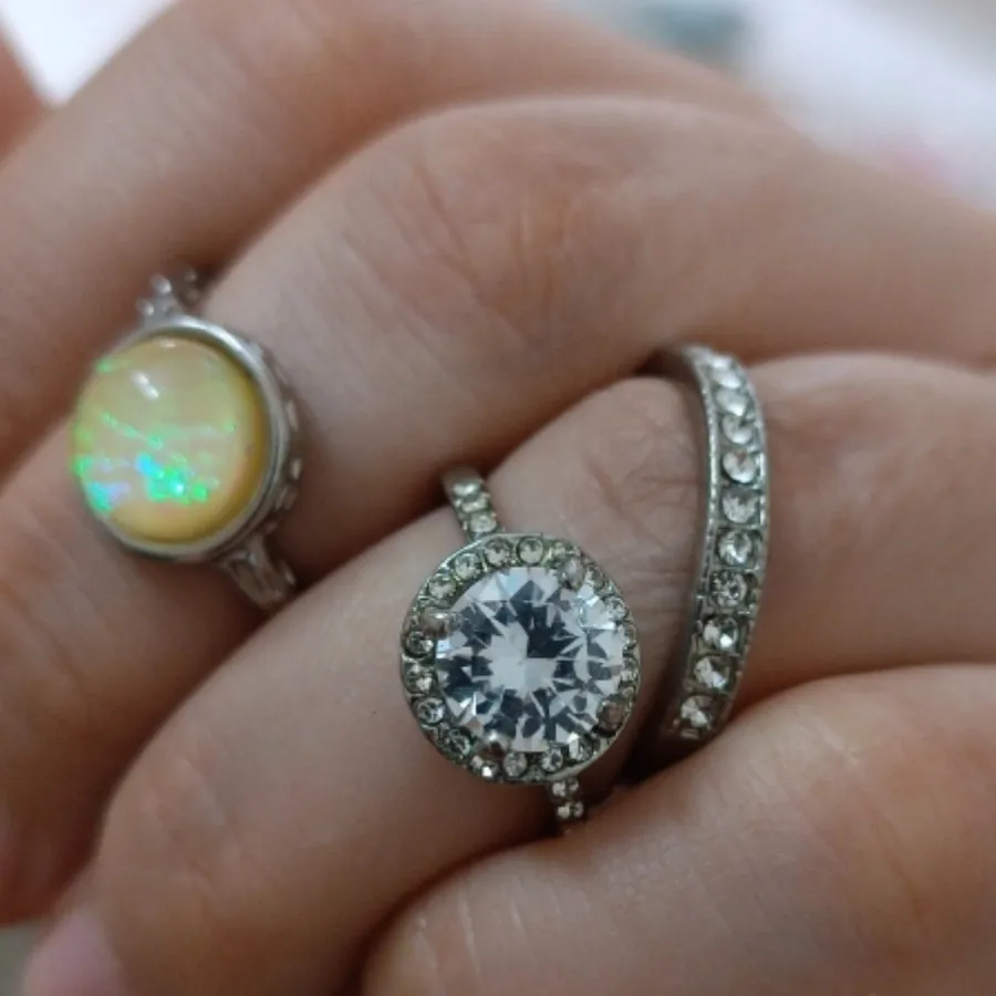 سه عدد انگشتر بدل