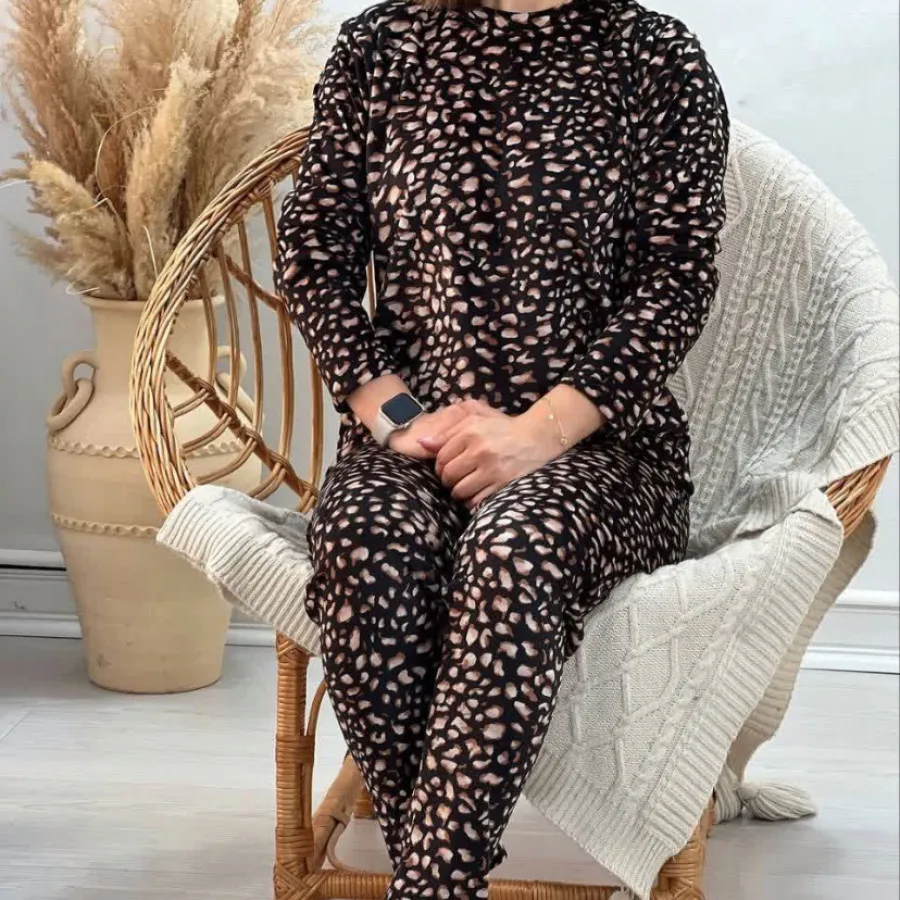 ست مخمل پلنگی