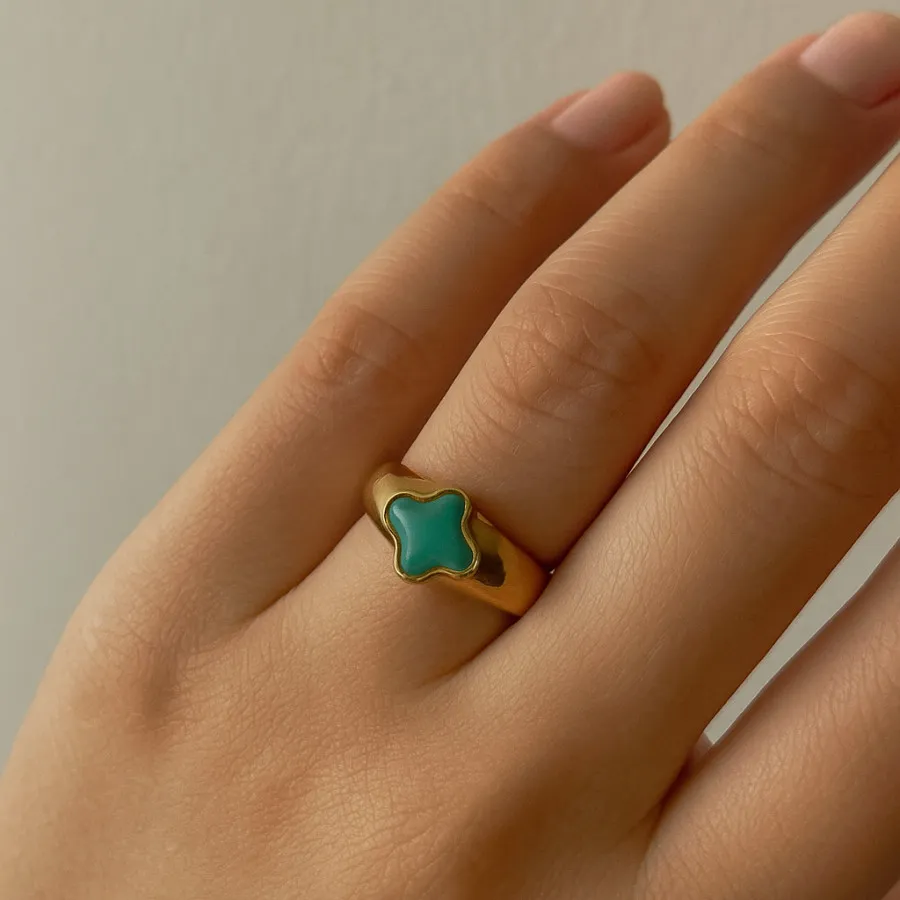 انگشترهای استیل رنگ ثابت