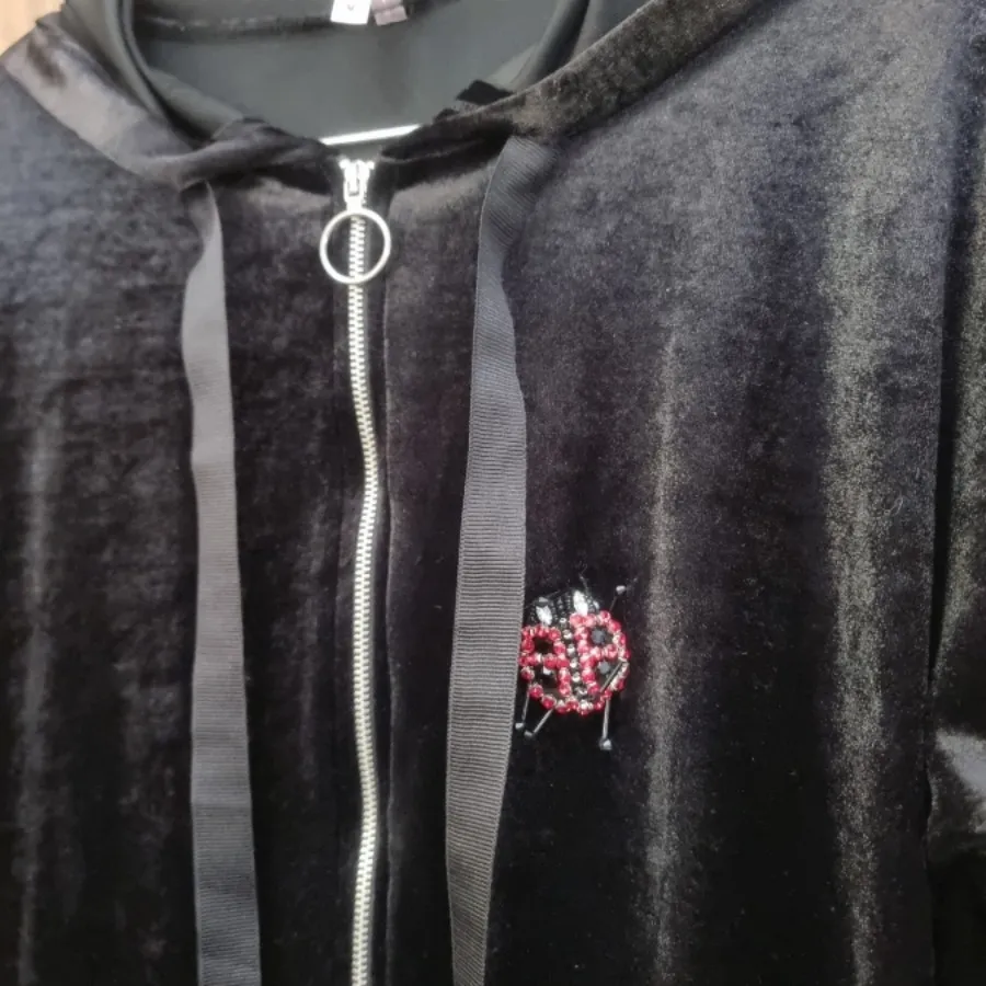 هودی مخمل کلاه دار