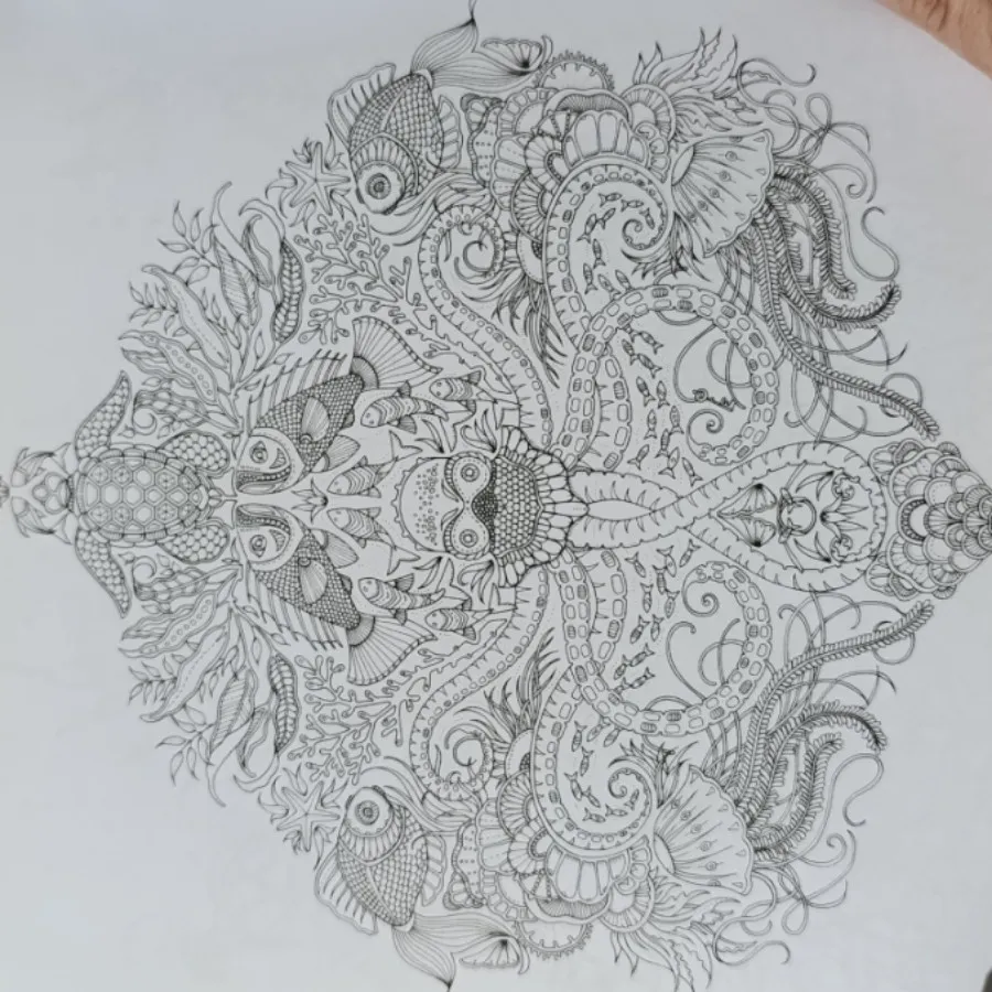 کتاب رنگ آمیزی بزرگسال