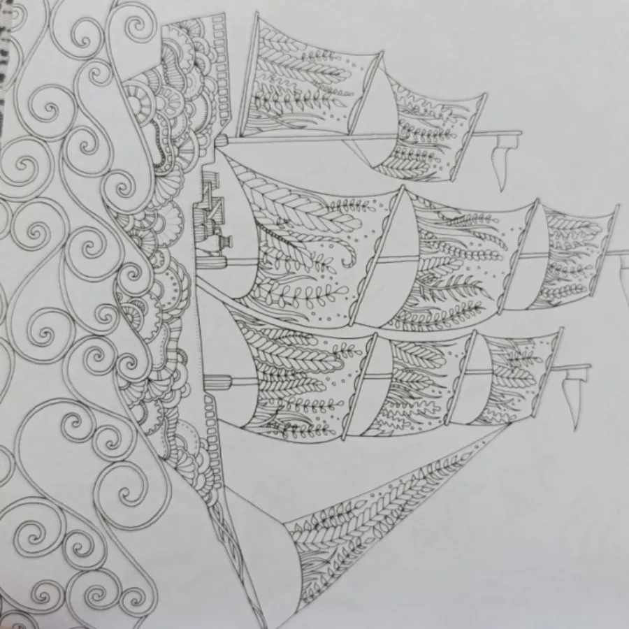 کتاب رنگ آمیزی بزرگسال