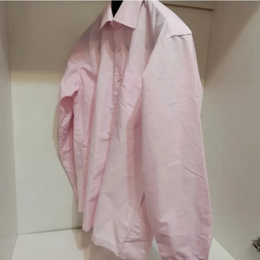 شومیز مانتویی صورتی بیسیک