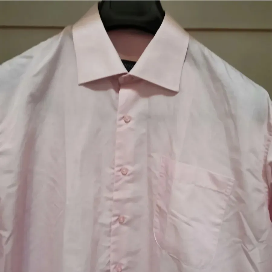 شومیز مانتویی صورتی بیسیک