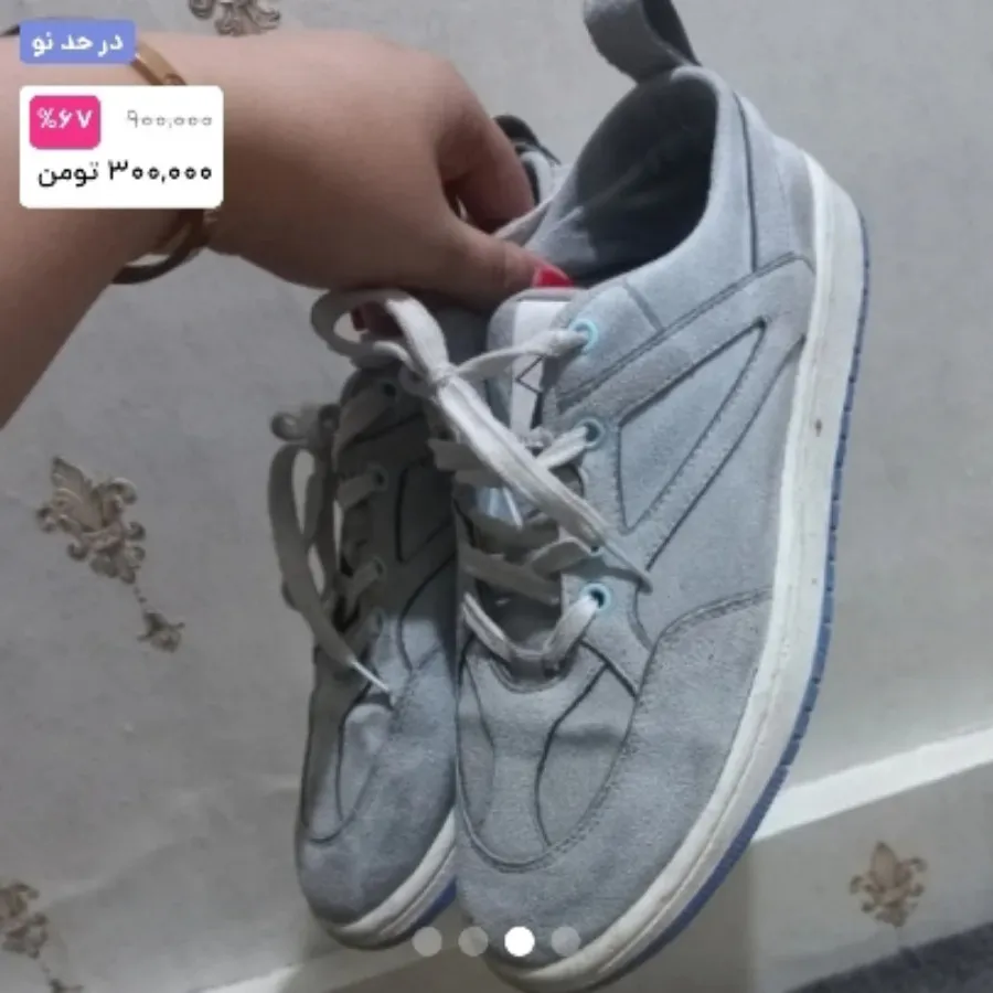 کتونی اسپرت آبی برند 360