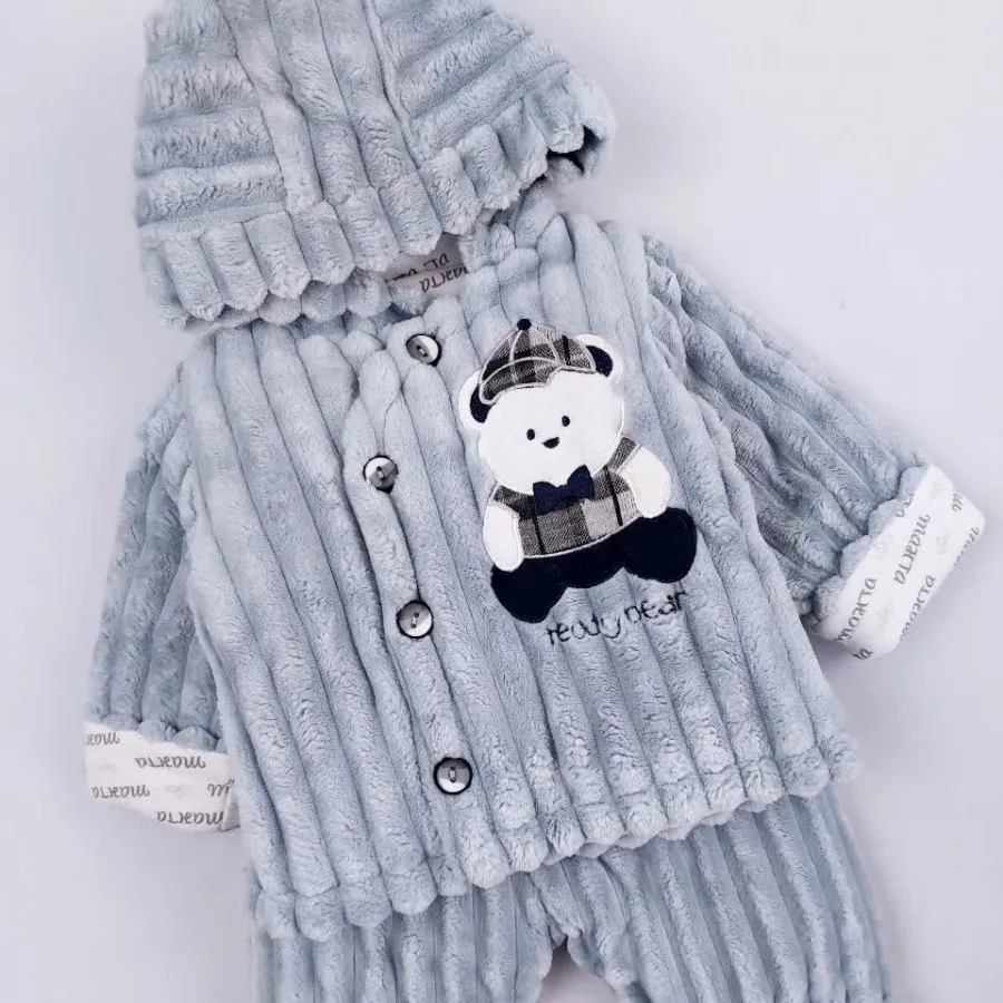 کاپشن شلوار مخمل راه راه