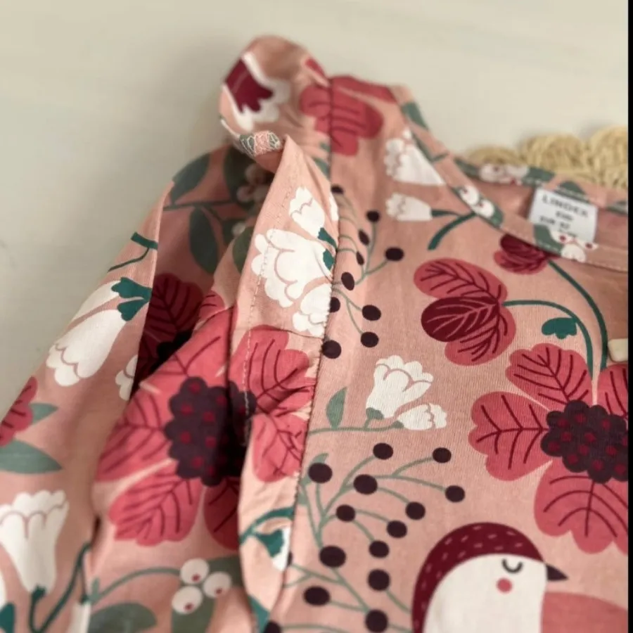 پیراهن وارداتی گل و بلبل