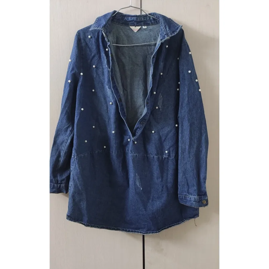 مانتو شومیز جین