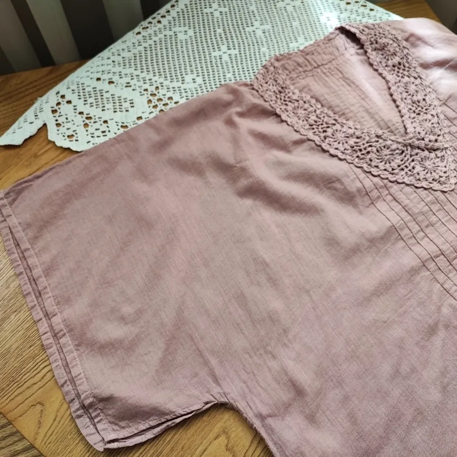 بلوز وارداتی لینن نخ