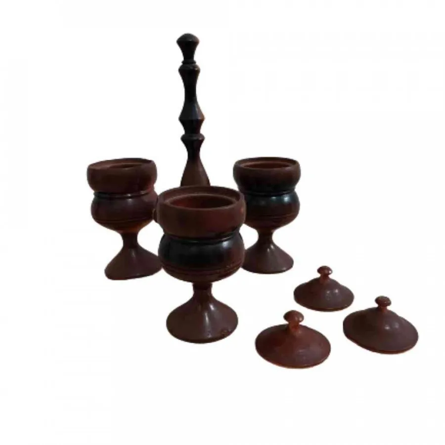 جا ادویه ای چوبی قدیمی