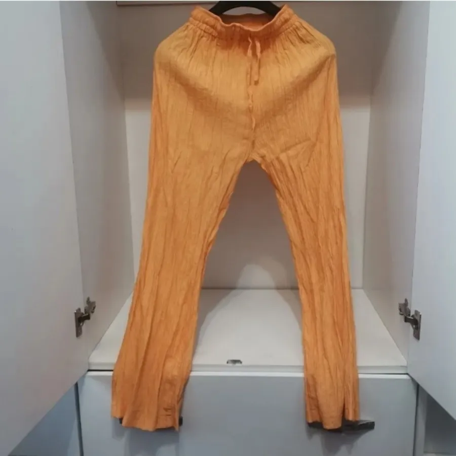 ست نارنجی شومیز شلوار