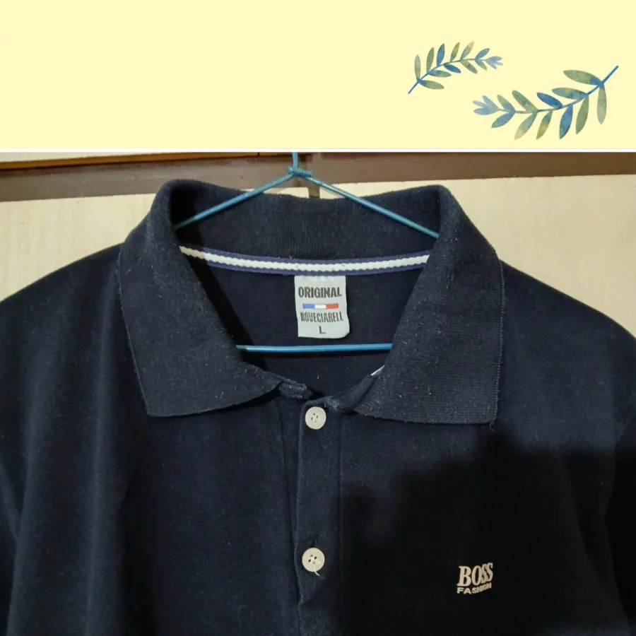 پولو‌ شرت سرمه‌ای