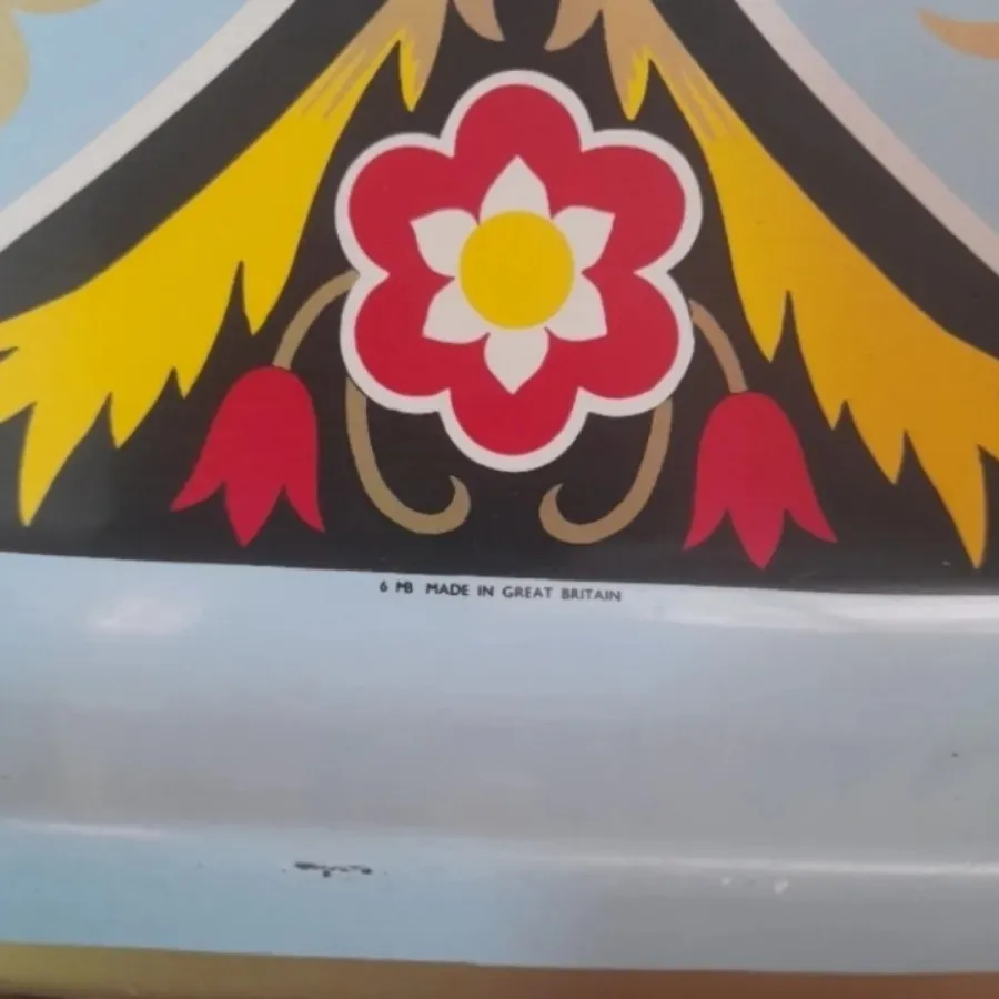 سینی فلزی قدیمی