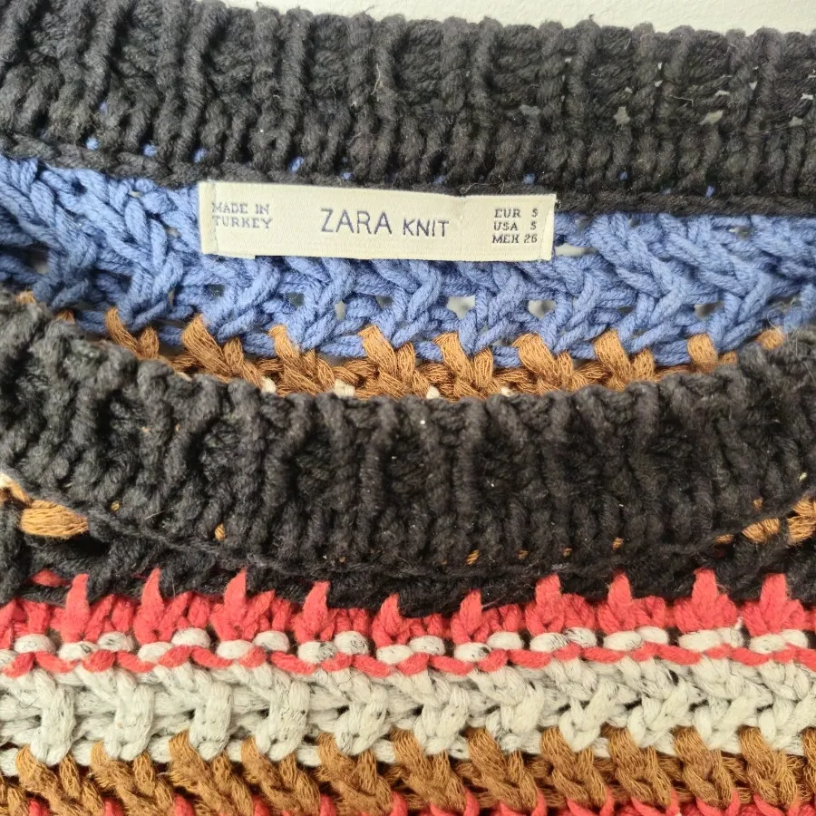 بلوز بافت Zara ارجینال