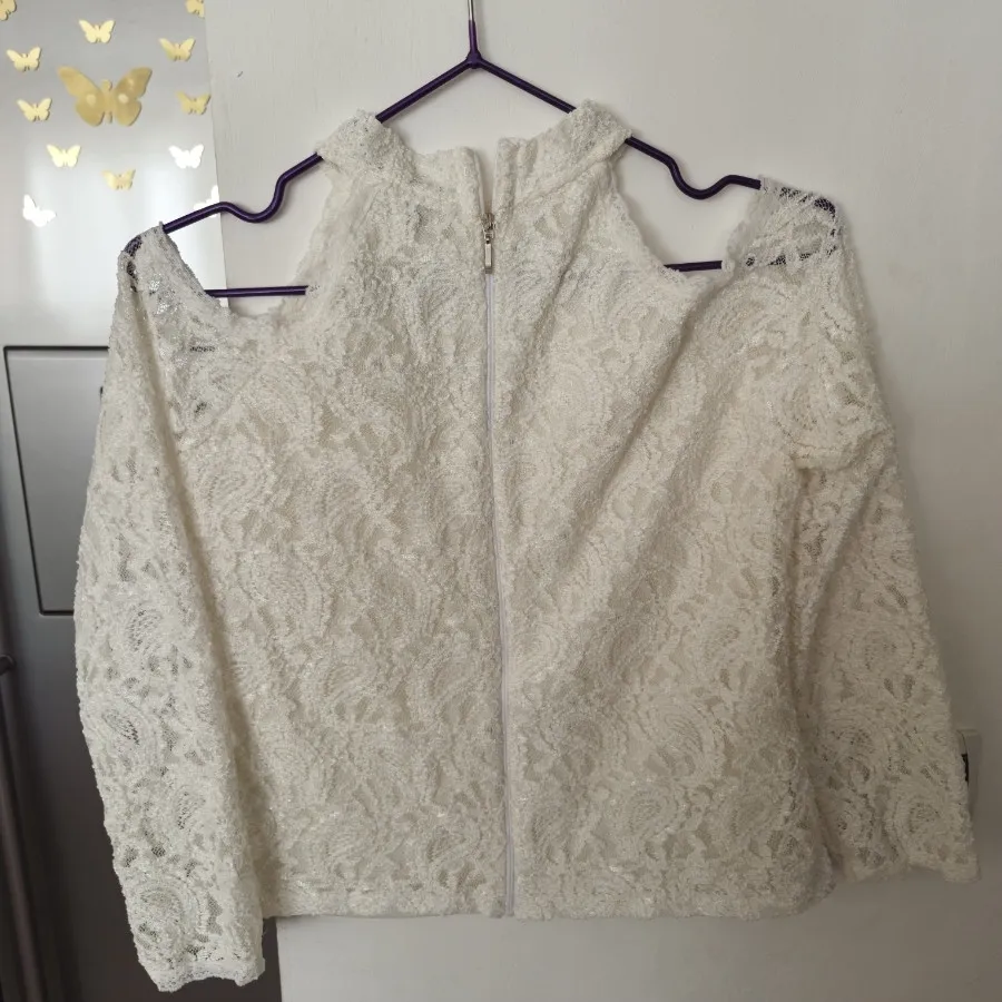 بلوز گیپور یقه هالتری