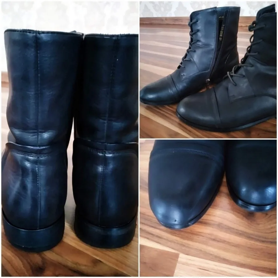 نیم بوت چرم(ترک)