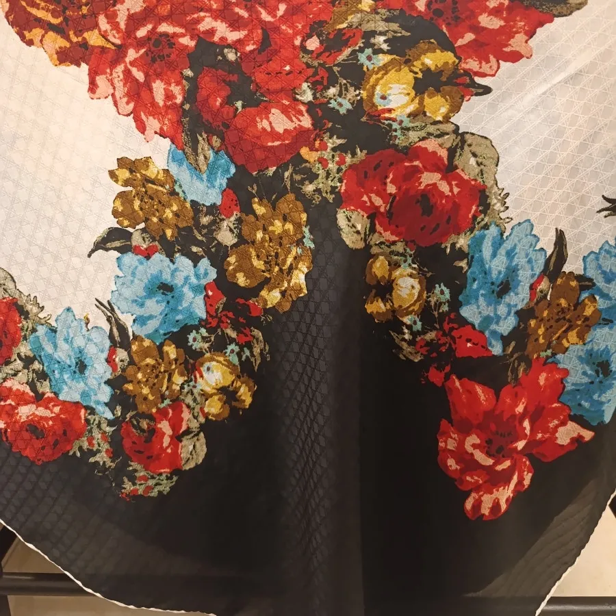 2عدد روسری ابریشم دست دوز