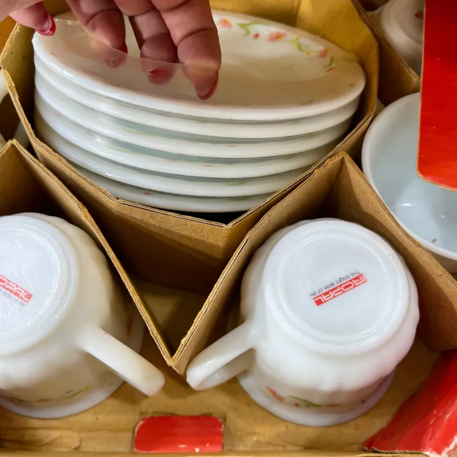 ست فنجون نعلبکی