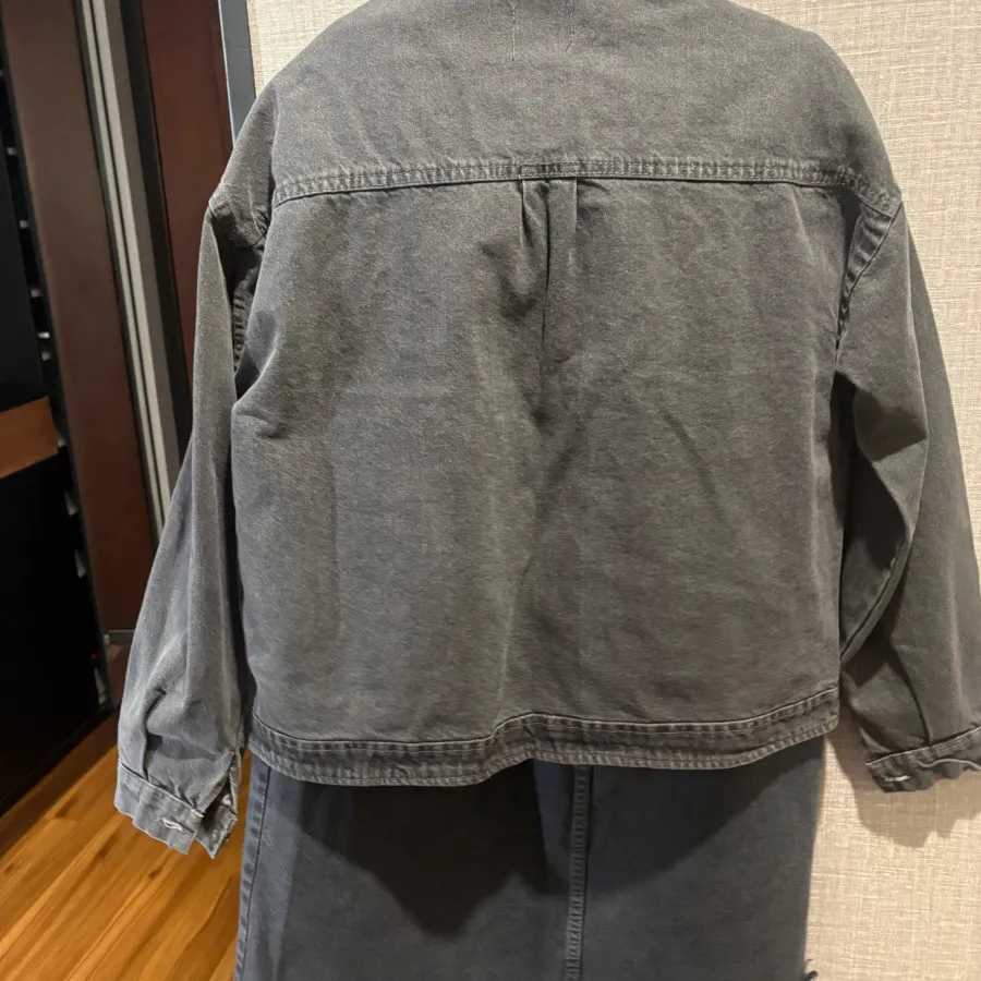 ست دامن و کت جین