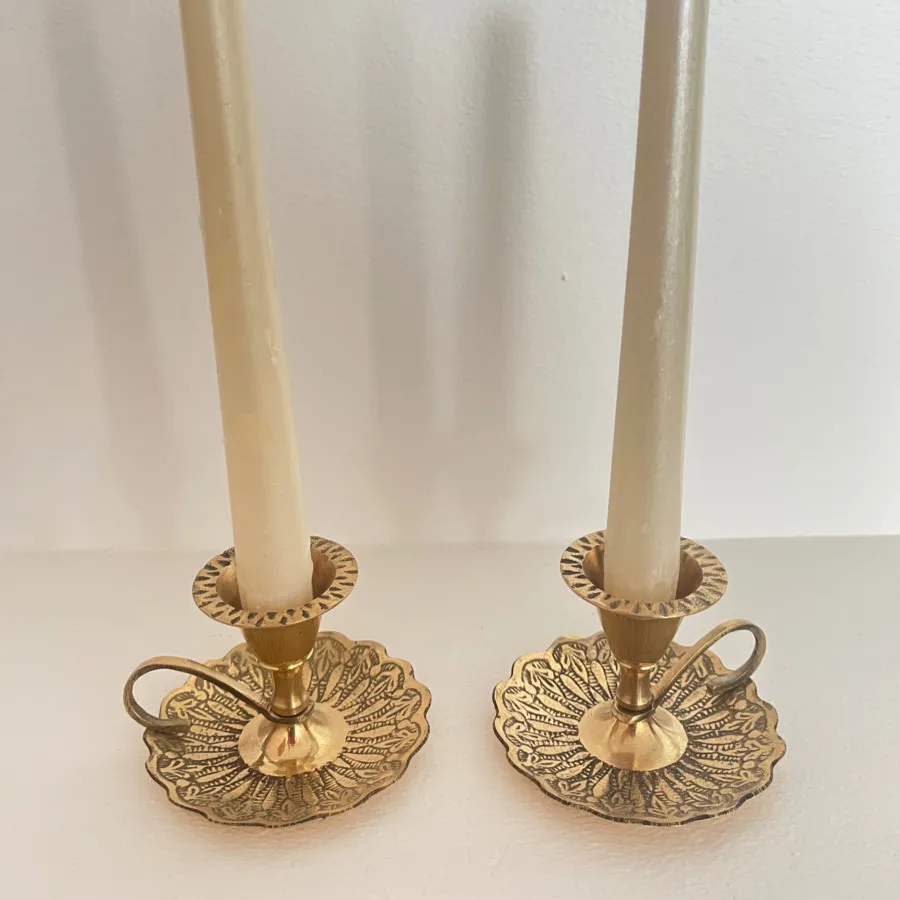 شمعدان برنجی