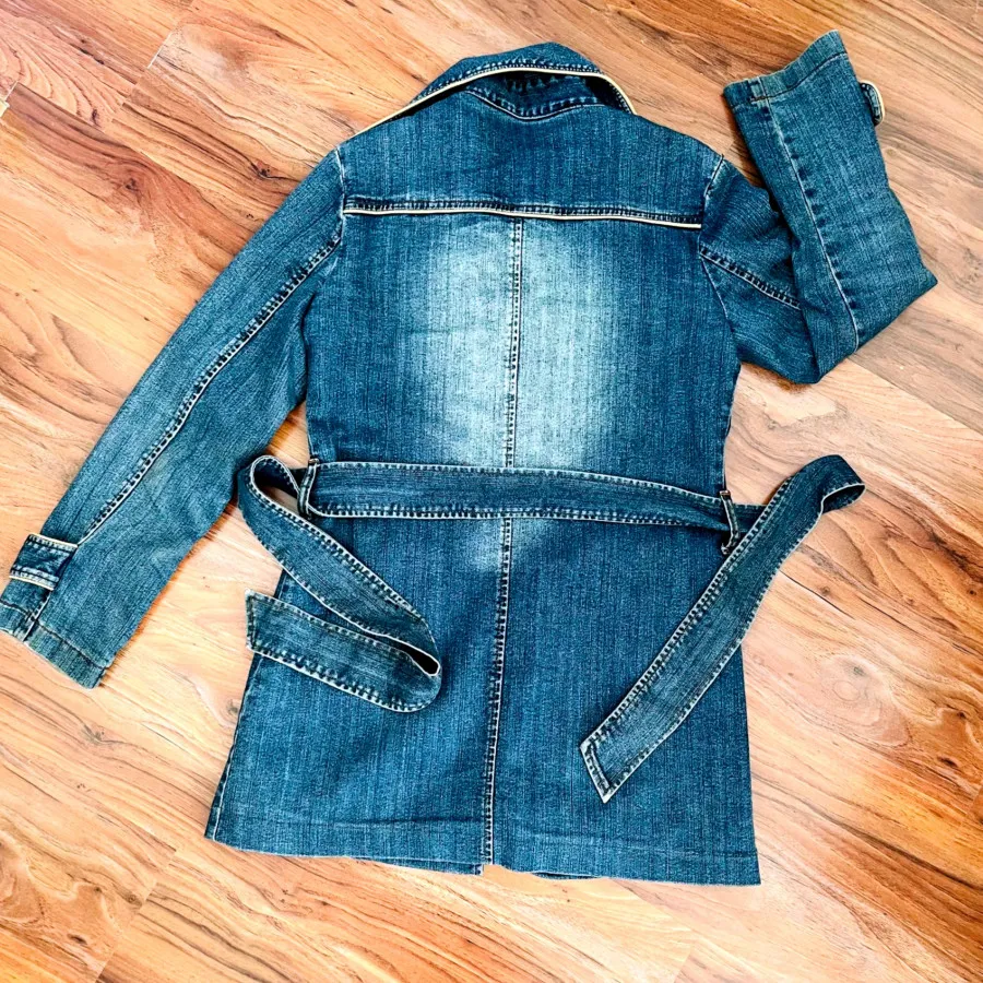 بارانی جین پاییزه