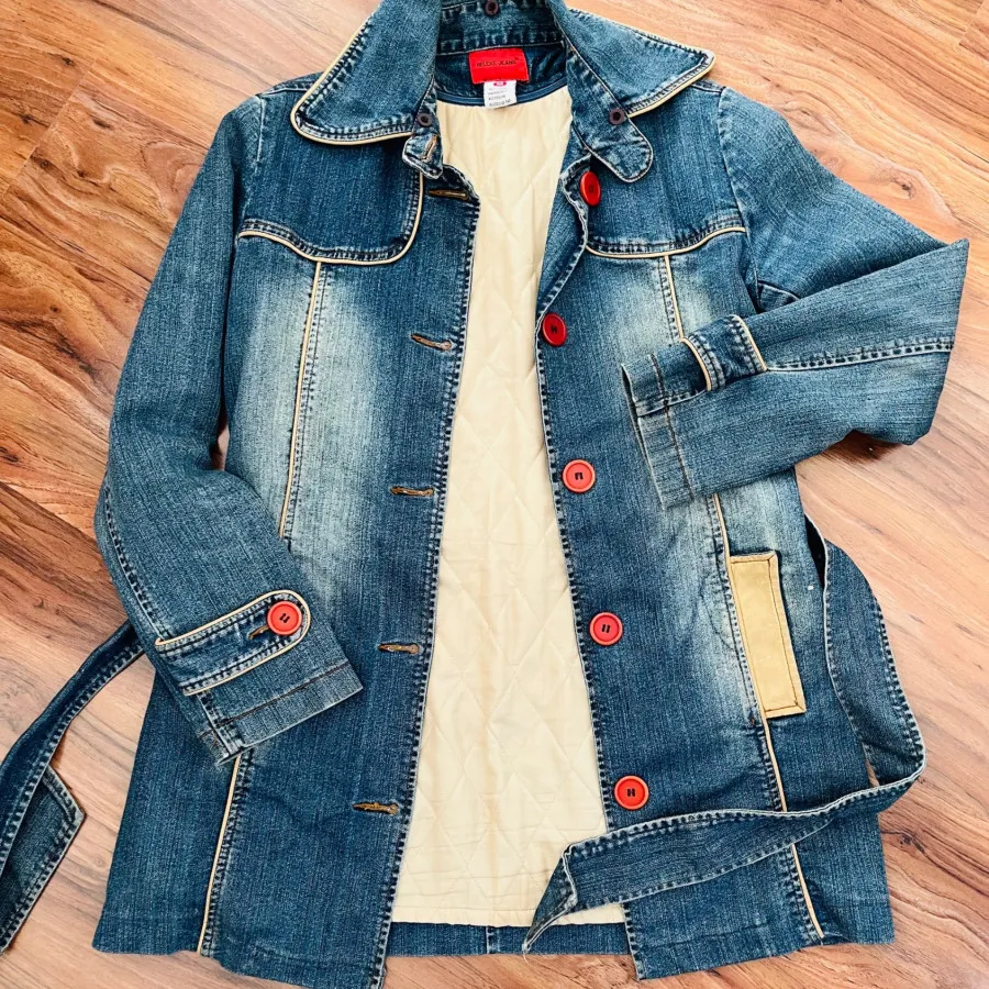 بارانی جین پاییزه