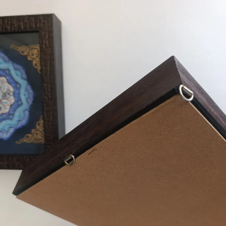 تابلو ظرف مسی میناکاری