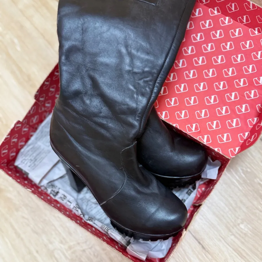 بوت چرم بلند مجلسی