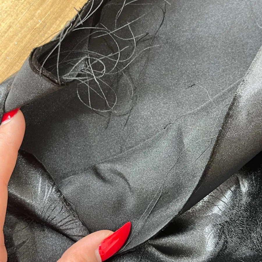 پارچه ساتن مشکی