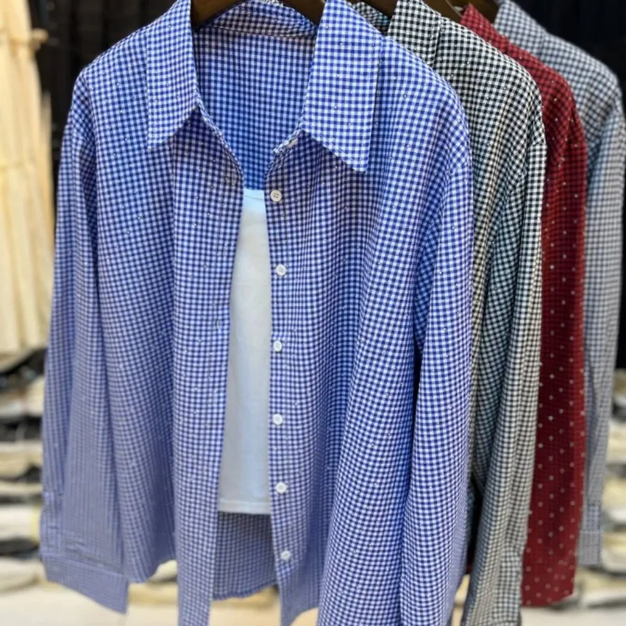 شومیز نگین دار