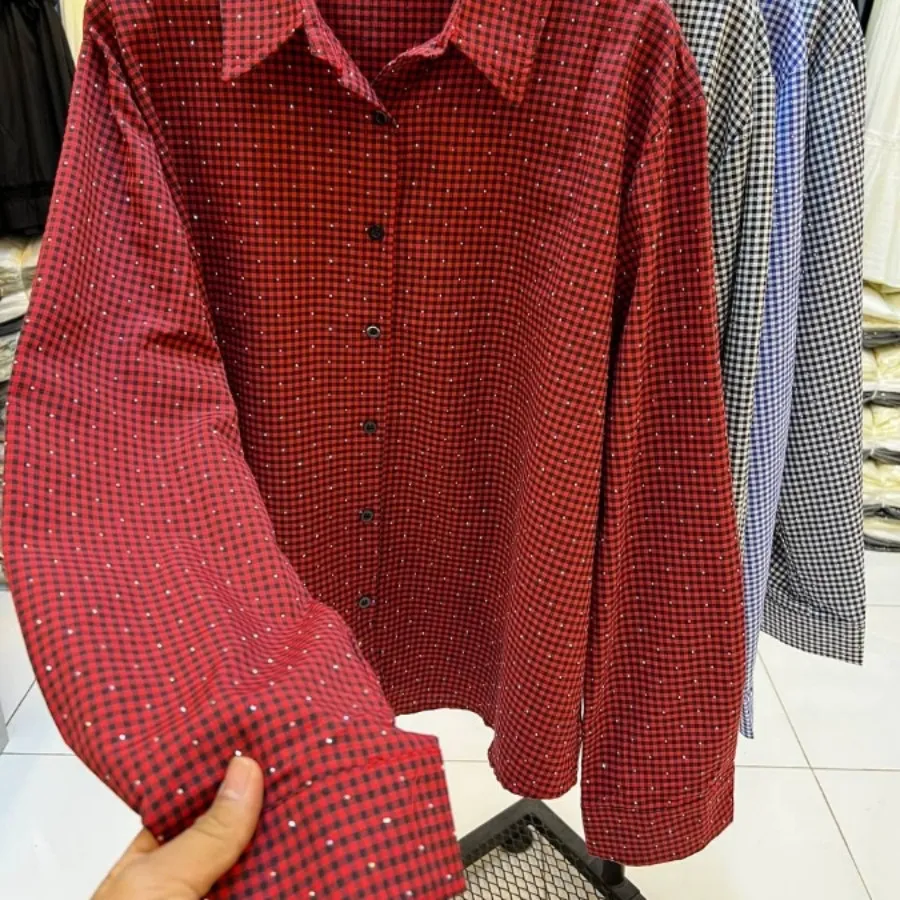 شومیز نگین دار