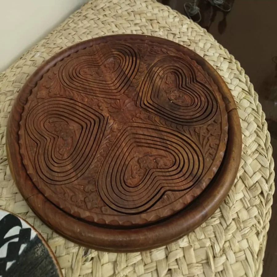 آجیل خوری چوبی