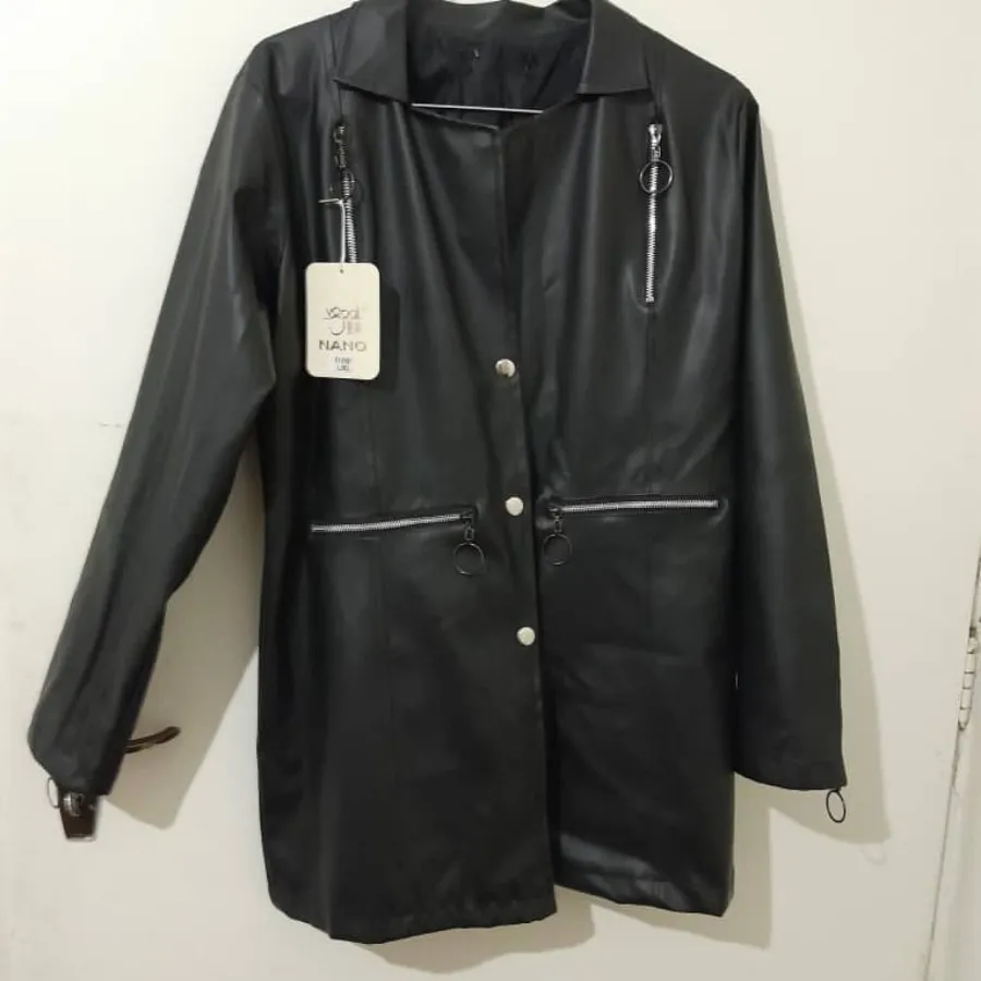 کاپشن چرم زنانه