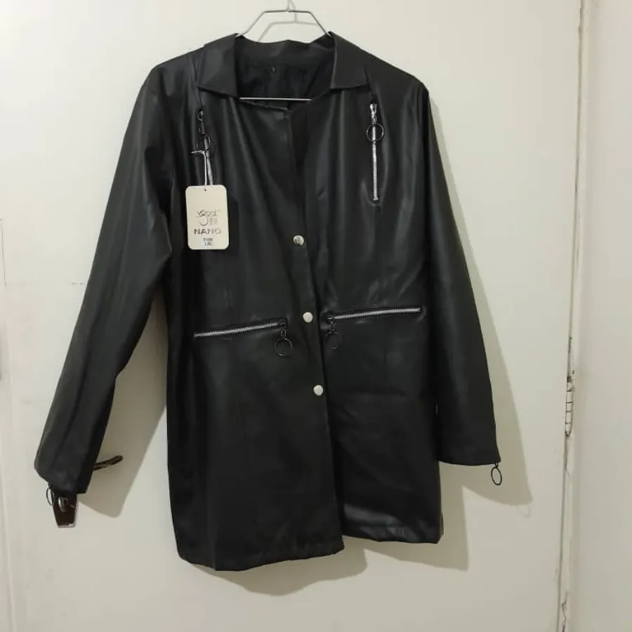 کاپشن چرم زنانه