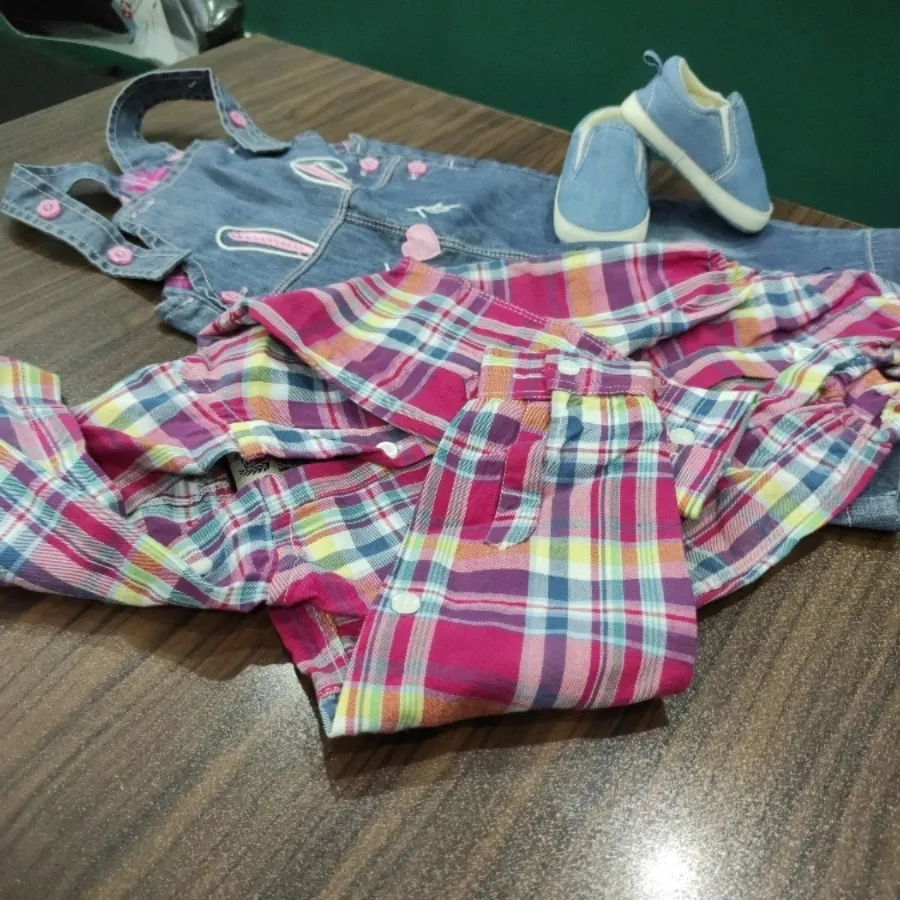 ست دخترانه سه تیکه