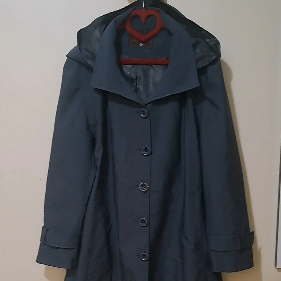 بارانی کلاهدار بزرگ سایز