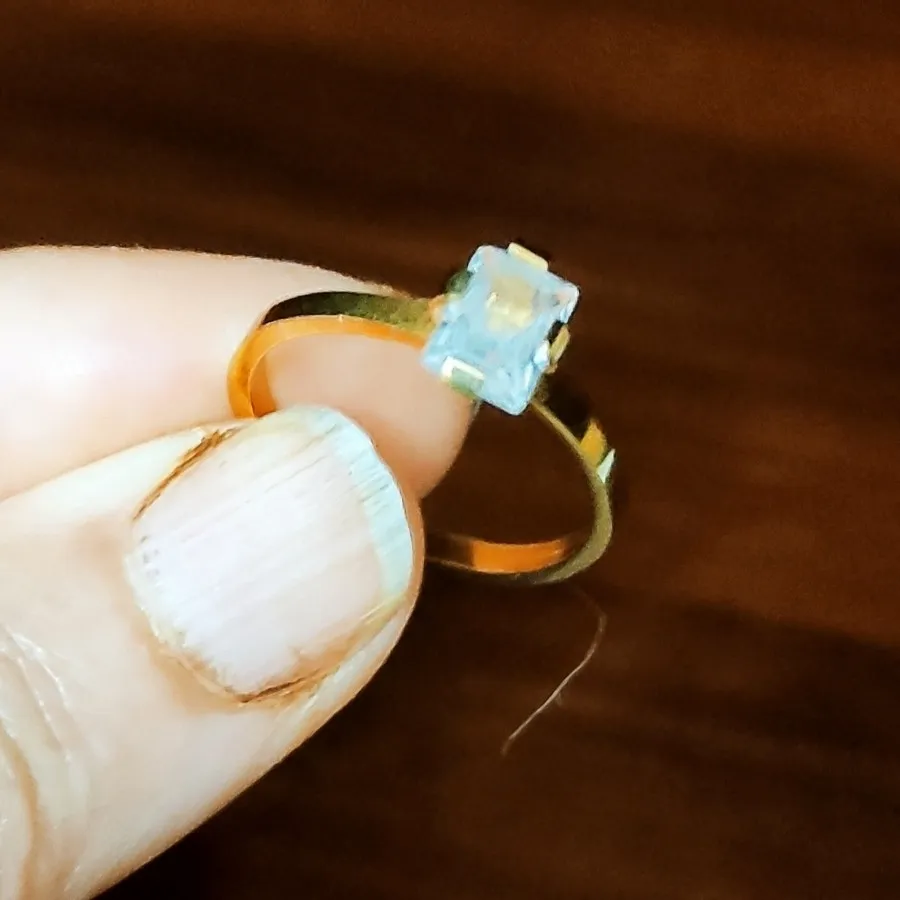 دوعدد انگشتر نگین دار