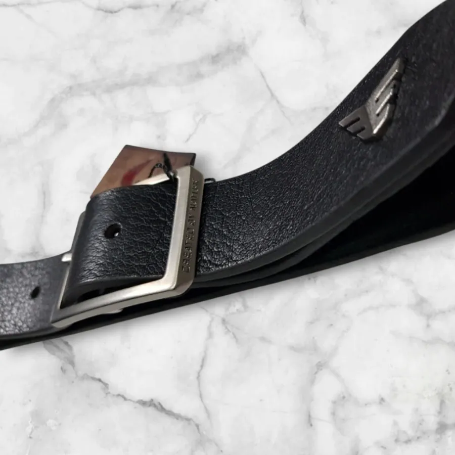 کمربند ترک مشکی نیم باریک