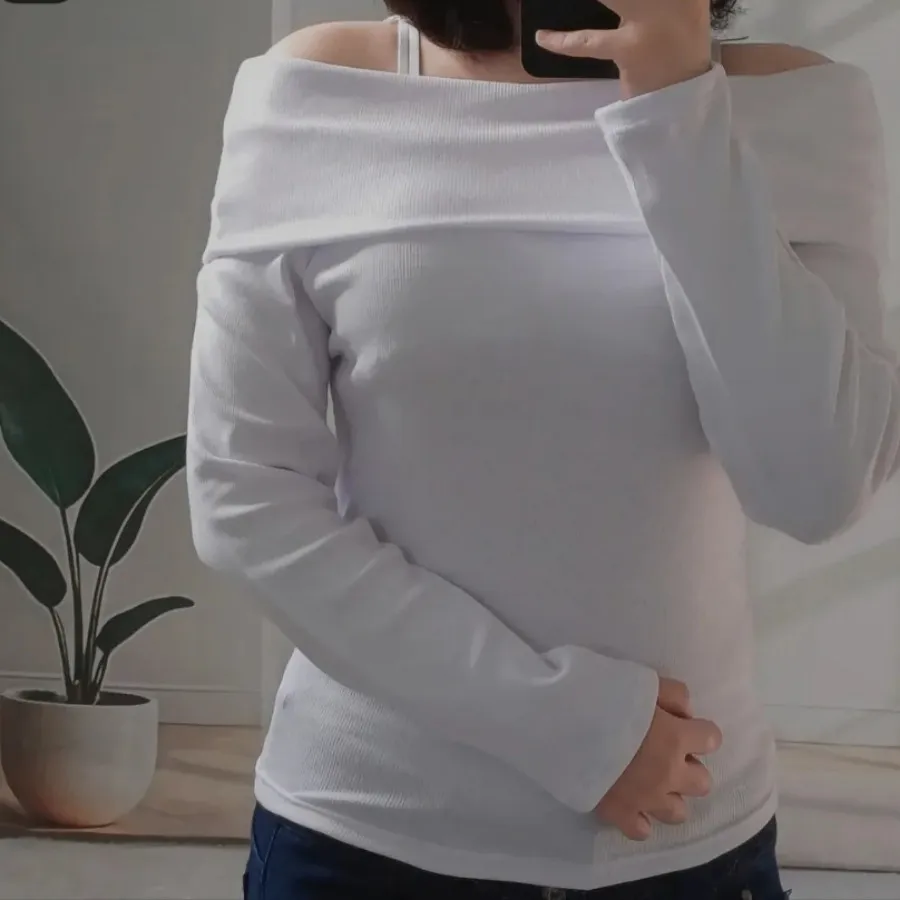 بلوز یقه قایقی