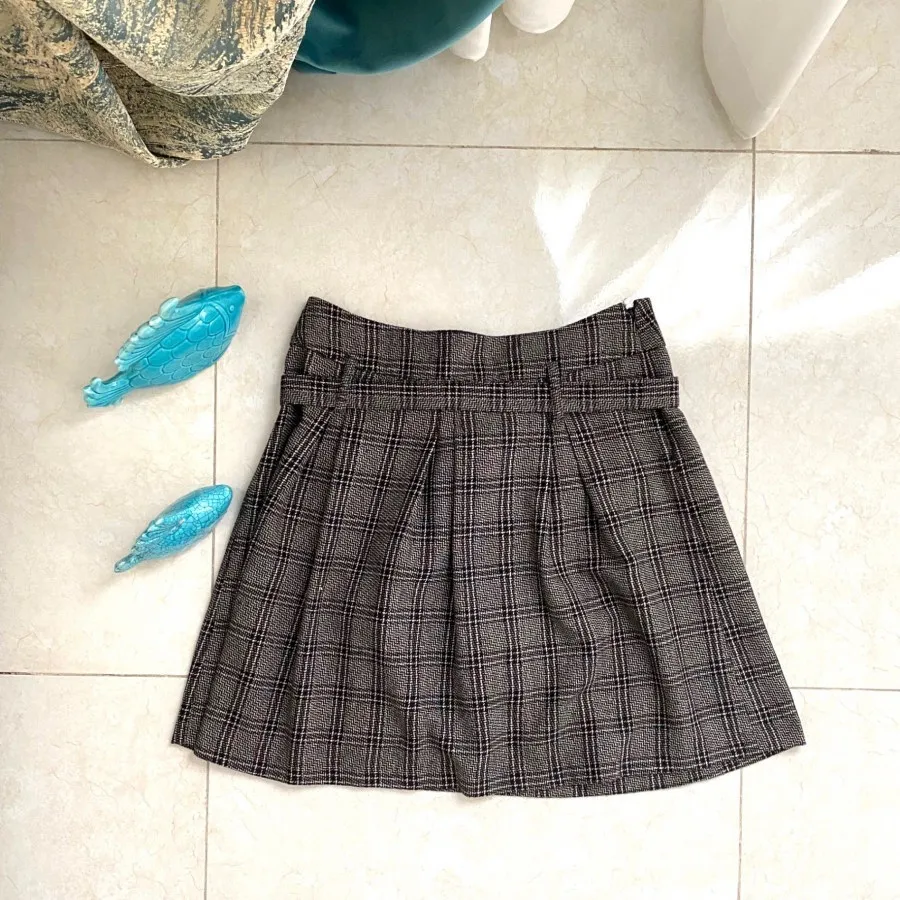 دامن کوتاه چهارخونه 44-46