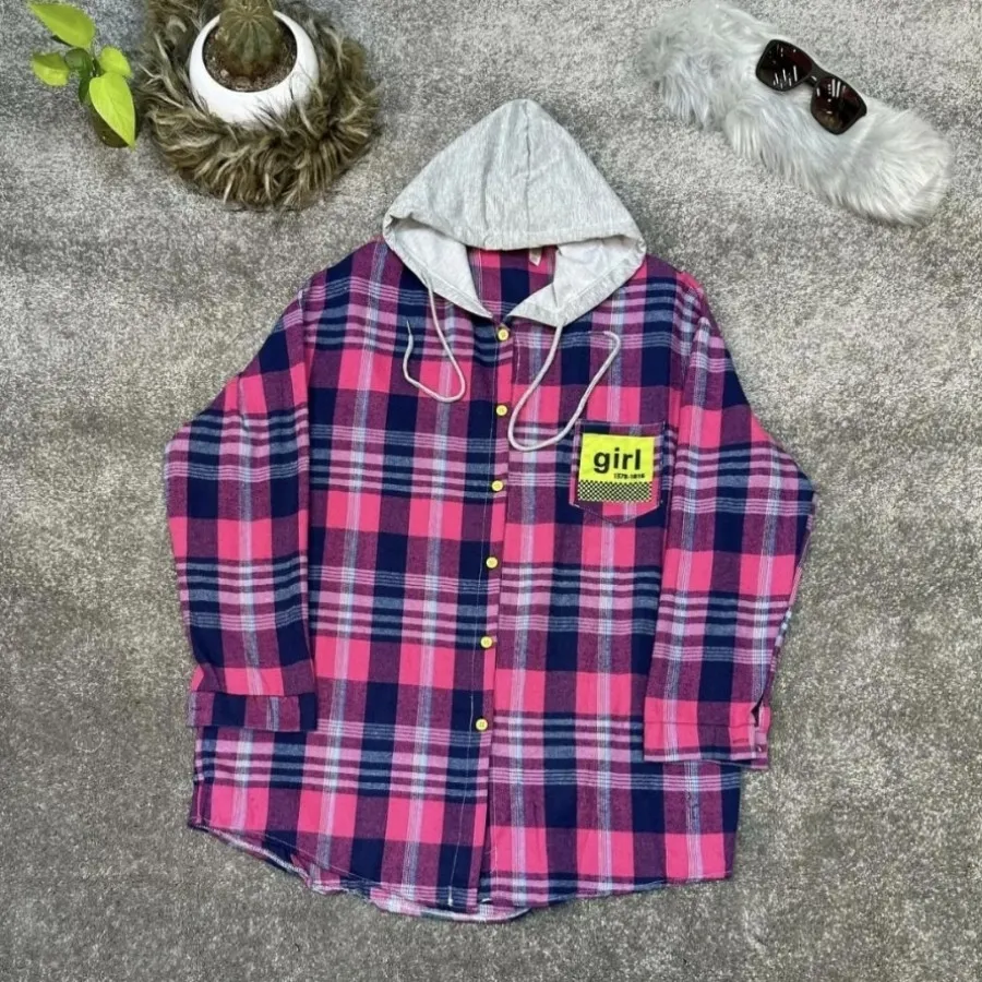 شومیز مانتویی پشمی