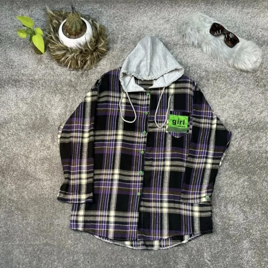 شومیز مانتویی پشمی