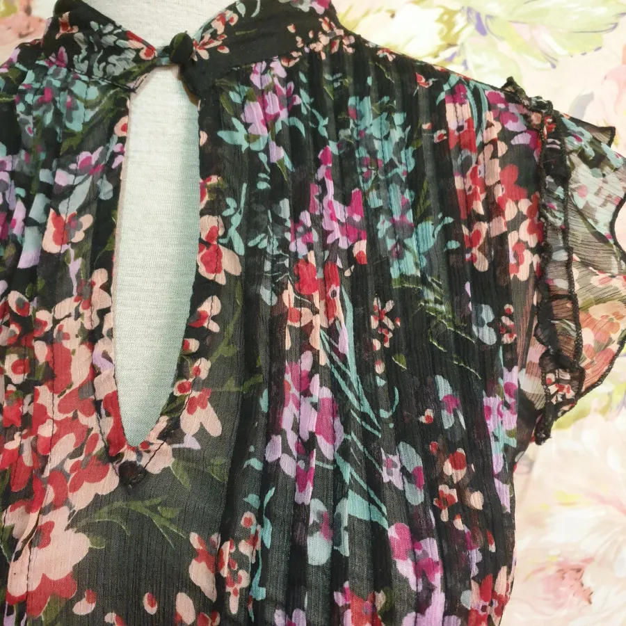 شومیزحریرگلدار اتمسفر