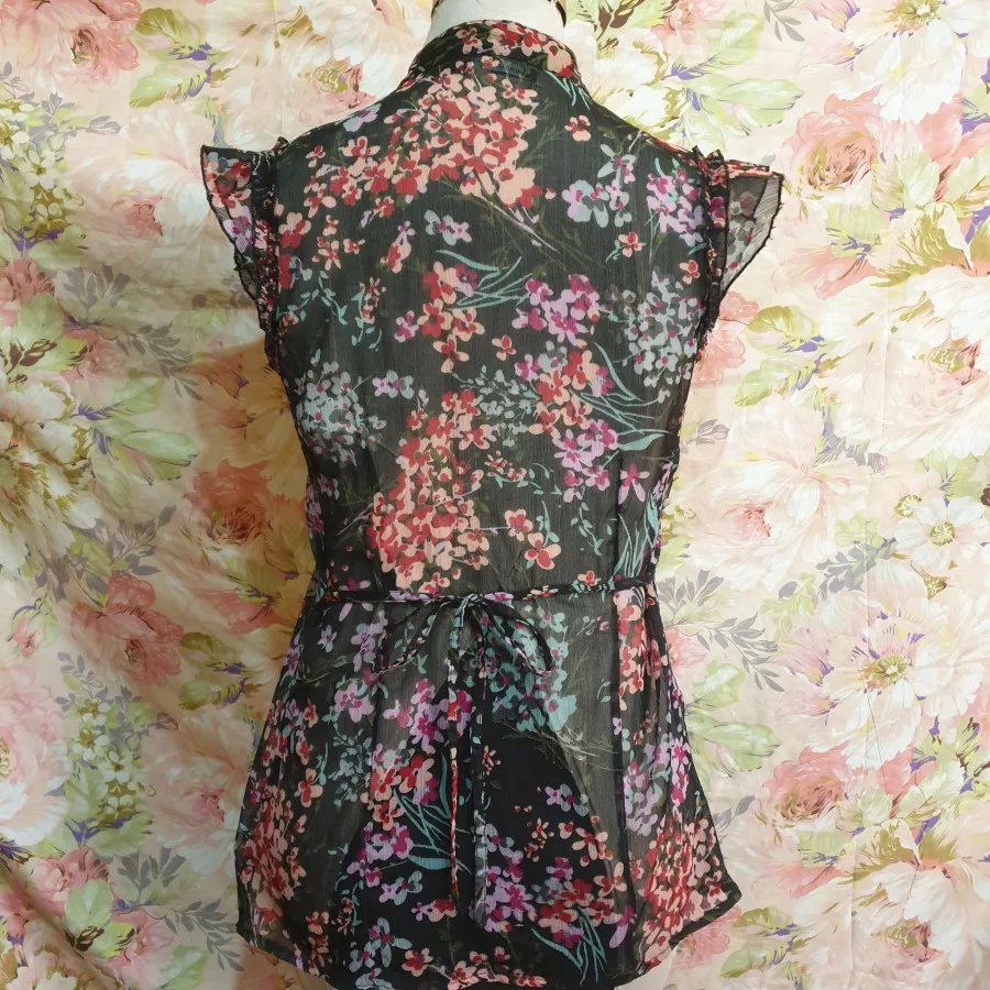 شومیزحریرگلدار اتمسفر