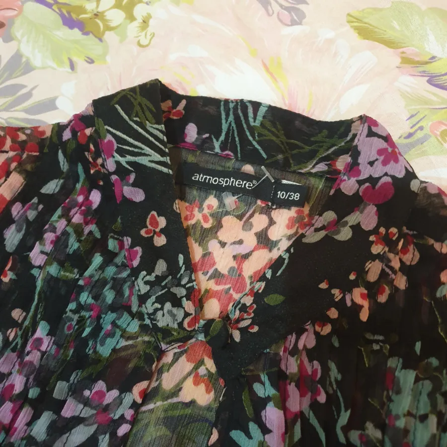 شومیزحریرگلدار اتمسفر