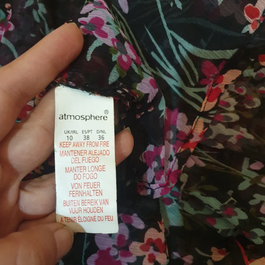 شومیزحریرگلدار اتمسفر