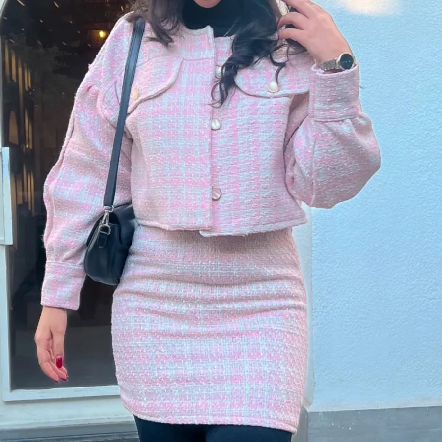 کت دامن شنل با کلاه برت